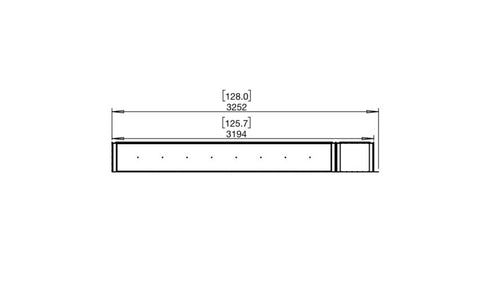 Ecosmart Fire Flex 122LC.BXR Left Corner Fireplace Insert - Black Finish / Black Burner - ESF.FX.122LC.BXR.B